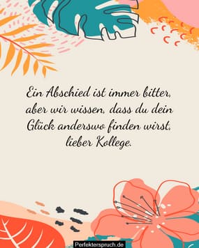 150 AbschiedsSprüche für Kollegen und Mitarbeiter