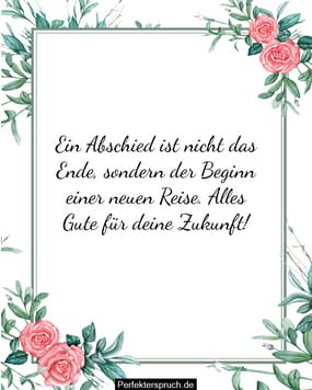 150 AbschiedsSprüche für Kollegen und Mitarbeiter