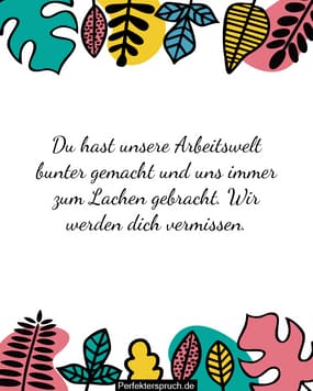 150 AbschiedsSprüche für Kollegen und Mitarbeiter