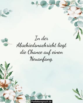 Herzliche AbschiedsSprüche und Zitate