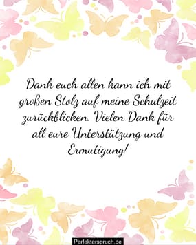 150 Abschluss Dankeschoen Sprüche und Zitate