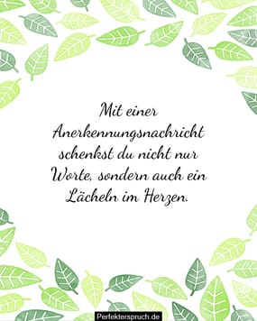 150 AnerkennungsSprüche und Zitate