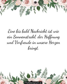 150 Bis bald Sprüche und Zitate
