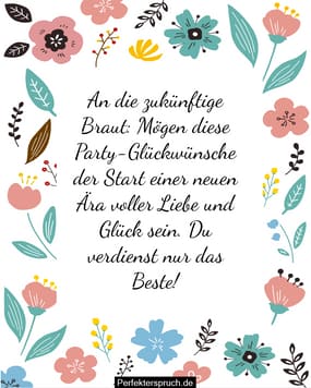 150 Brautparty Glückwünsche und Sprüche