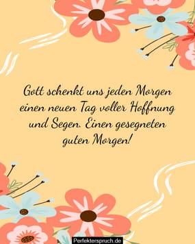 Guten Morgen Christliche Morgengrusse