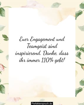 150 Dankes und GlückwunschSprüche für das Team
