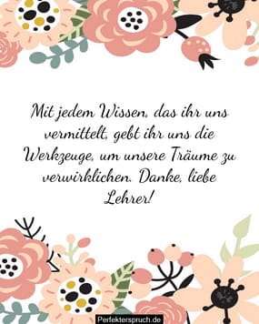 150 DankeschönLehrerSprüche und Zitate