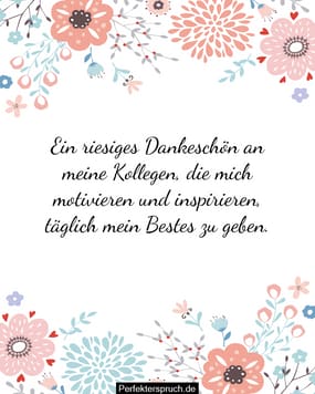 150 DankeschönSprüche für Kollegen oder Mitarbeiter