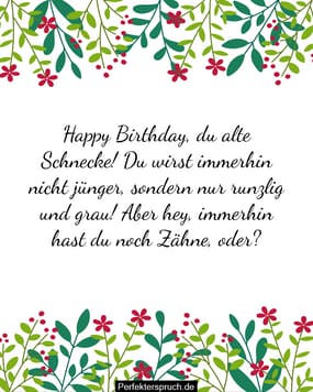 150 Lustige Geburtstagssprüche mit Bildern zum runterladen