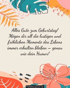 150 Lustige Geburtstagssprüche mit Bildern zum runterladen