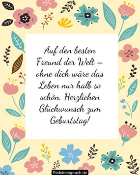 Geburtstagsgrusse Fur Den Besten Freund