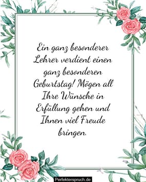 150 Glückwünsche zum Geburtstag für Ihren Lehrer