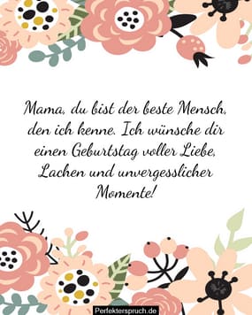 150 Beste Geburtstagswünsche Für Mama