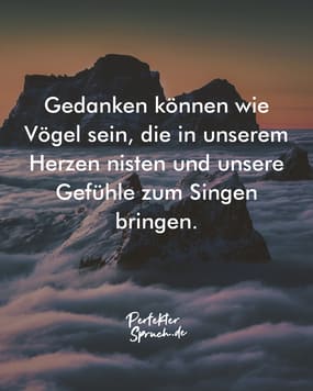 150 Gedanken & Gefühle Sprüche mit Bildern zum runterladen