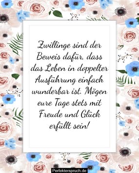 Zwillinge Baby Wünsche Glückwünsche Sprüche Für Zwillinge