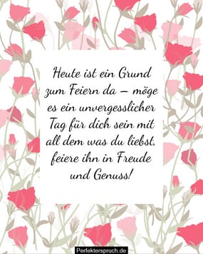 150 Glückwünsche zum 24. Geburtstag mit Bildern