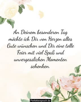 150 Glückwünsche zum 33. Geburtstag mit Bildern