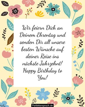 150 Glückwünsche zum 44. Geburtstag mit Bildern