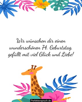 Gold-Glitzer Spruchband „Cheers To 74 Years“ – Geburtstagsdeko Zum 74., Einfach Aufzuhängen