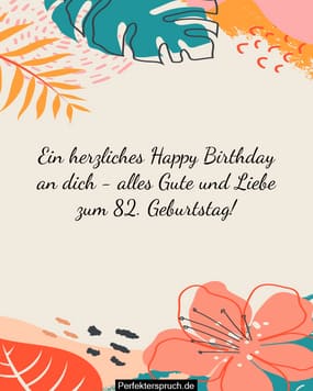 Gluckwunsche Zum 82 Geburtstag