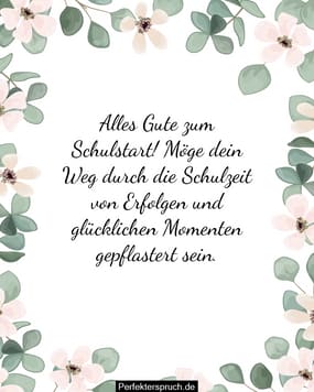 150 Glückwünsche zur Einschulung mit Bildern zum Runterladen