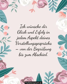 150 Beste Wünsche für das Vorstellungsgespräch Glückwunschbotschaften