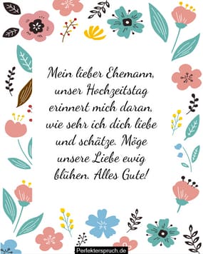 150 Hochzeitstag Wünsche für den Ehemann