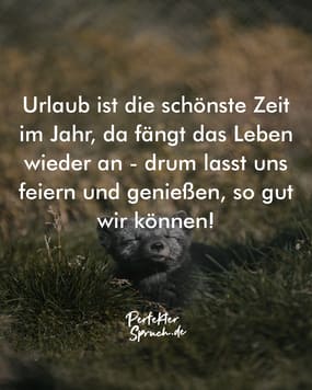 150 Ich hab Urlaub Sprüche mit Bildern zum herunterladen