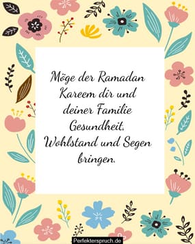 150 Ramadan Mubarak Wünsche, Sprüche & Zitate