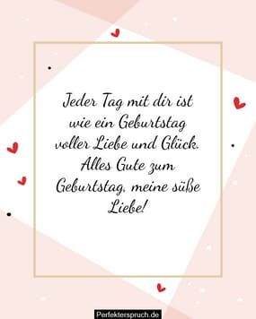150 Herzberührende GeburtstagsLiebesSprüche