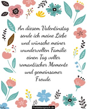 150 ValentinstagSprüche für die Familie
