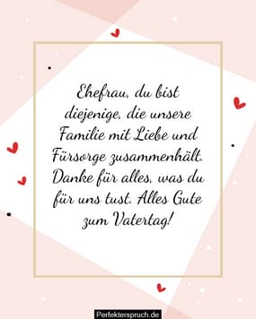 Vatertagskarte Für Ehemann Von Der Ehefrau – Mit Umschlag, 20,5x13,5cm, Aus 300g/m² Recycling-Karton