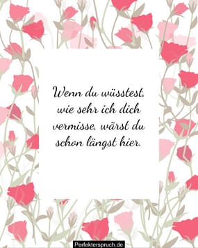 150 Vermisse Dich Zitate und Sprüche für Freunde
