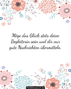 150 Viel Glück Wünsche, Sprüche und Zitate