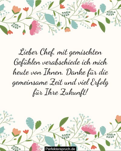 150 AbschiedsSprüche für den Chef Auf Wiedersehen Wünsche