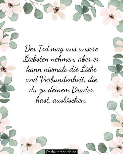Verwunderlich Geschwister Trauer Um Bruder Bild