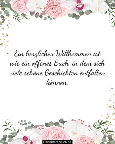 150 WillkommensSprüche Kurze herzliche Willkommensgrüße