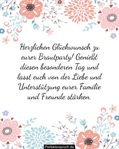 150 Brautparty Glückwünsche und Sprüche