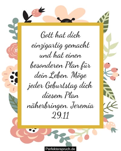 Bibelvers Geburtstag Frau