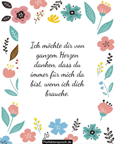 150 Danke sagen Sprüche mit Bildern zum runterladen & teilen