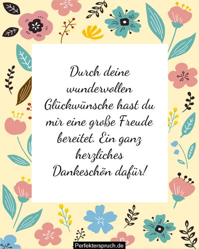 150 DankesSprüche für Geburtstagswünsche