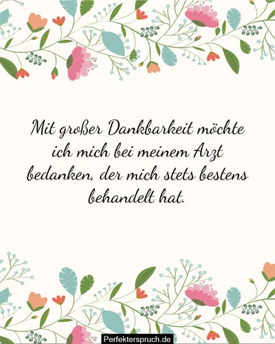 150 Dankeschön-Sprüche für Ärzte und Wertschätzungszitate