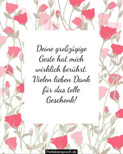 Danke Für Das Geschenk Antwort 150 DankesSprüche für Geschenk
