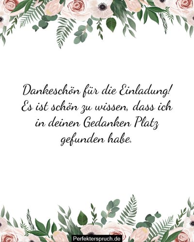 Bedanken Für Die Einladung Zum Vorstellungsgespräch 150 Beste DankesSprüche für eine Einladung