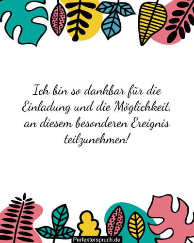 Herzlichen Dank Für Die Einladung 150 Beste DankesSprüche für eine Einladung