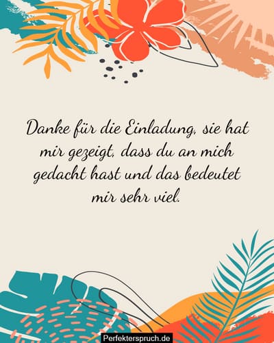 Bedanken Für Die Einladung Zum Vorstellungsgespräch 150 Beste DankesSprüche für eine Einladung