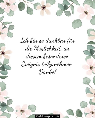 Danke Fur Einladung Text