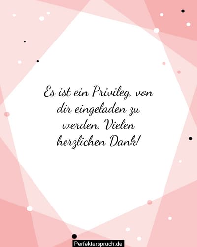 Bedanken Für Die Einladung Zum Vorstellungsgespräch 150 Beste DankesSprüche für eine Einladung