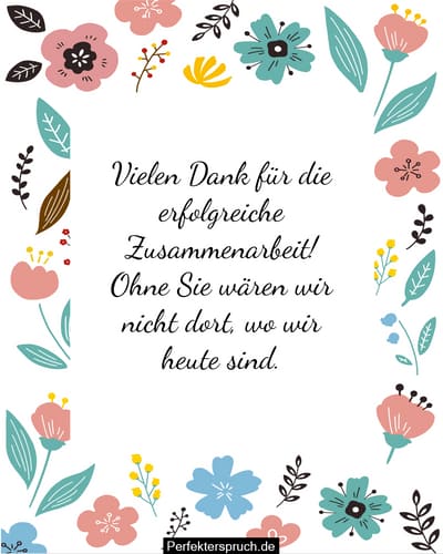 DanksagungsSprüche für Geschäft, Kunden & Klienten