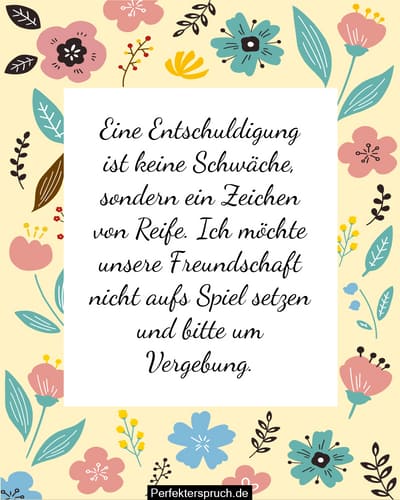 Entschuldigung Für Freund Nach Streit Text EntschuldigungsSprüche für den Freund - Entschuldigungszitate für Ihn